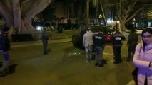 Reggio Calabria: carroattrezzi in azione per liberare il Lungomare dopo l'incidente di questa sera