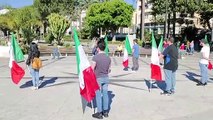 Reggio Calabria: le immagini delle Mascherine Tricolore sul lungomare