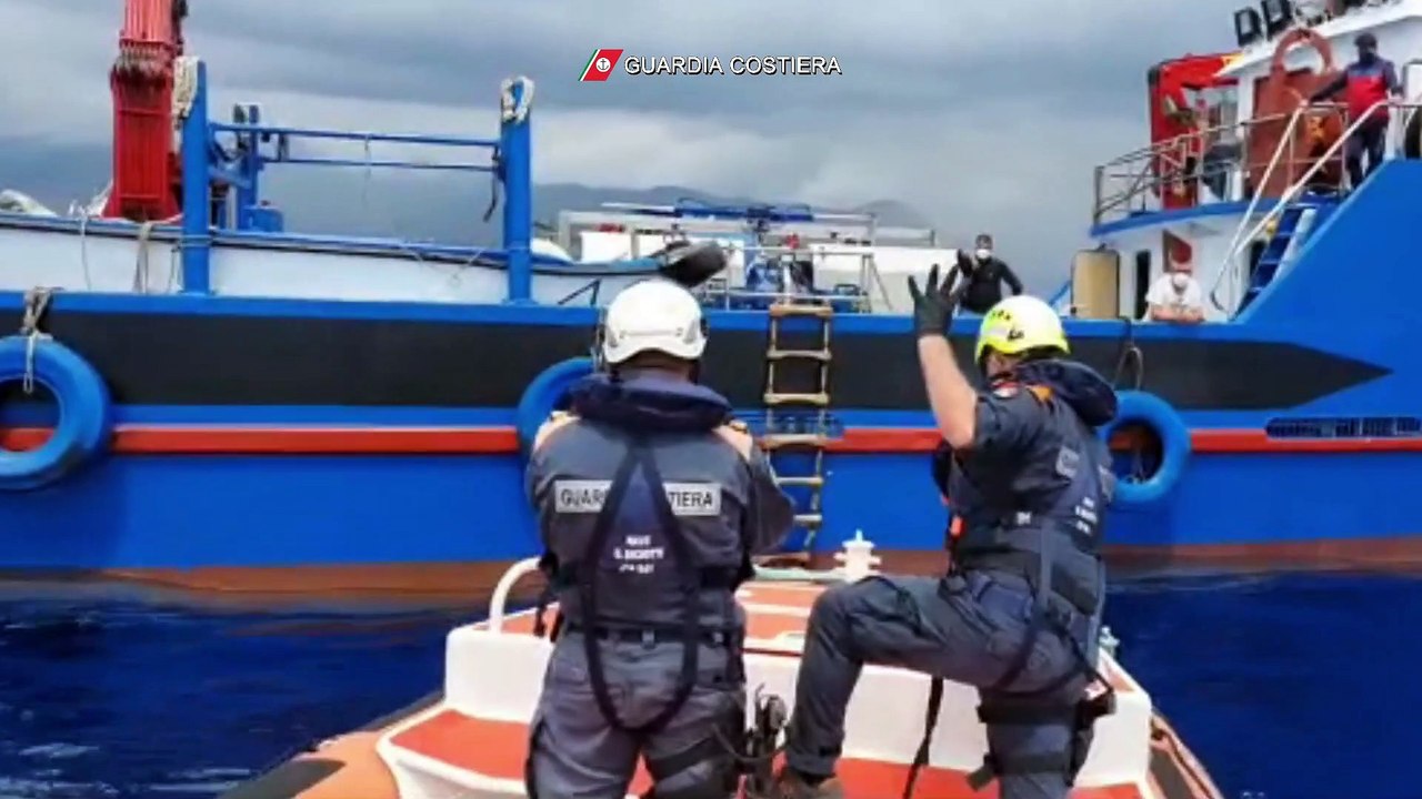 Prosegue lâ€™attivitÃ  della Guardia Costiera a tutela della filiera ittica nel bacino del Tirreno meridionale, le immagini