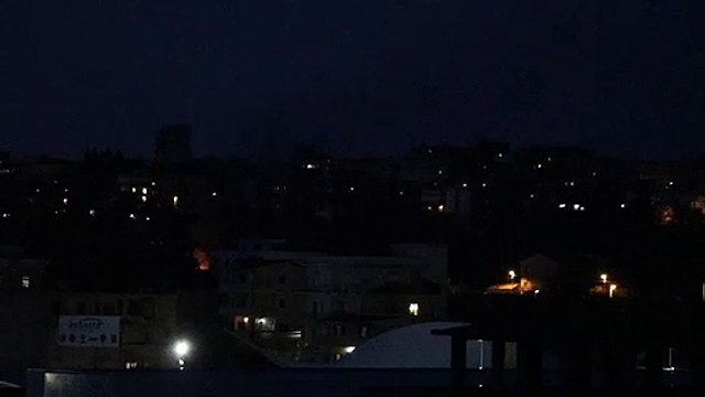 Reggio Calabria, divampa un incendio nella zona Sud della cittÃ 