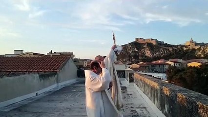 I frati minori di Milazzo commemorano il SS. Crocifisso nel 222Â° Anniversario della Lacrimazione: le immagini