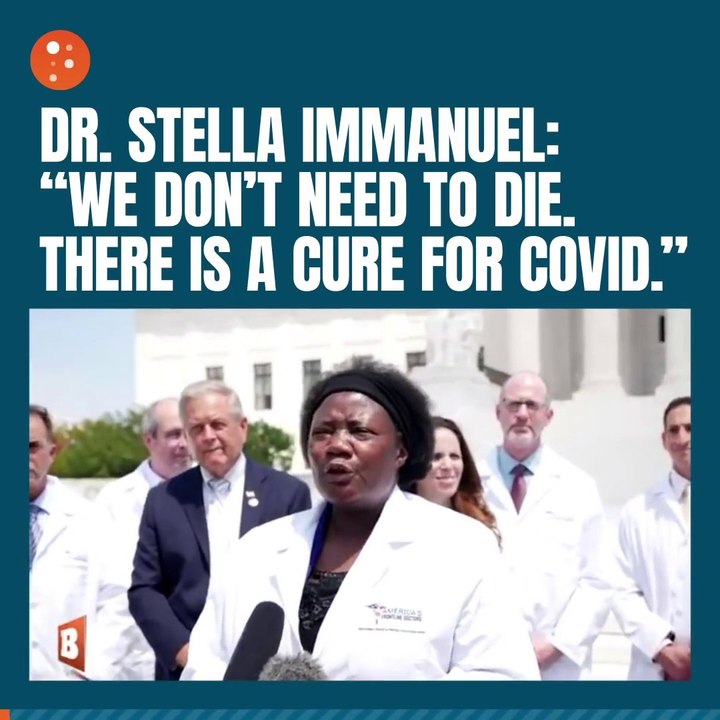 Dr. Stella Immanuel on treatment for C*vid.