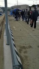 Aliscafi sullo Stretto, le immagini del porto di Messina: nessun controllo sanitario per i passeggeri