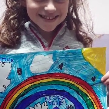 Reggio Calabria: i disegni dei bambini della scuola d'infanzia De Amicis