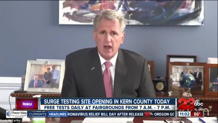 Surge testing site set to open Wednesday