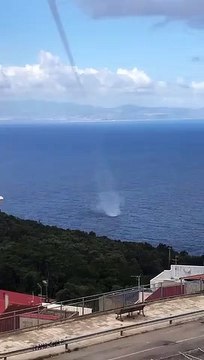 Le immagini dello spettacolare tornado che si Ã¨ verificato a Palmi