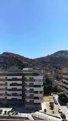 Messina: riprende forza l'incendio nella zona di via Gerobino Pilli