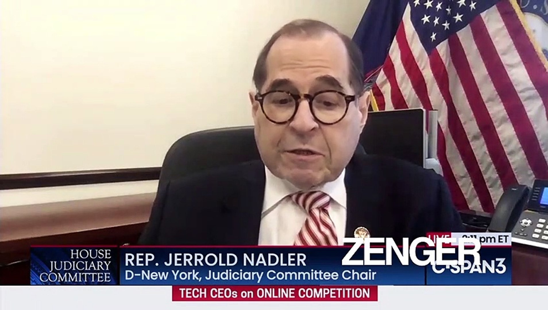 ⁣Mark Zuckerberg spars with Jerry Nadler over Instagram acquisition