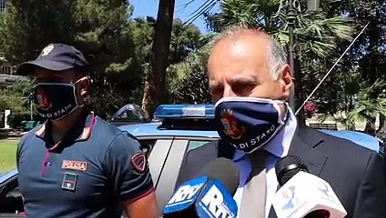 Reggio Calabria: presentate le nuove autovetture Alfa Romeo della Polizia di Stato, le parole del Questore Vallone