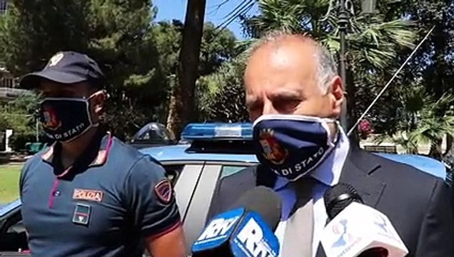 Reggio Calabria: presentate le nuove autovetture Alfa Romeo della Polizia di Stato, le parole del Questore Vallone