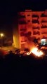 Reggio Calabria: incendiati rifiuti al Rione Marconi, le immagini live