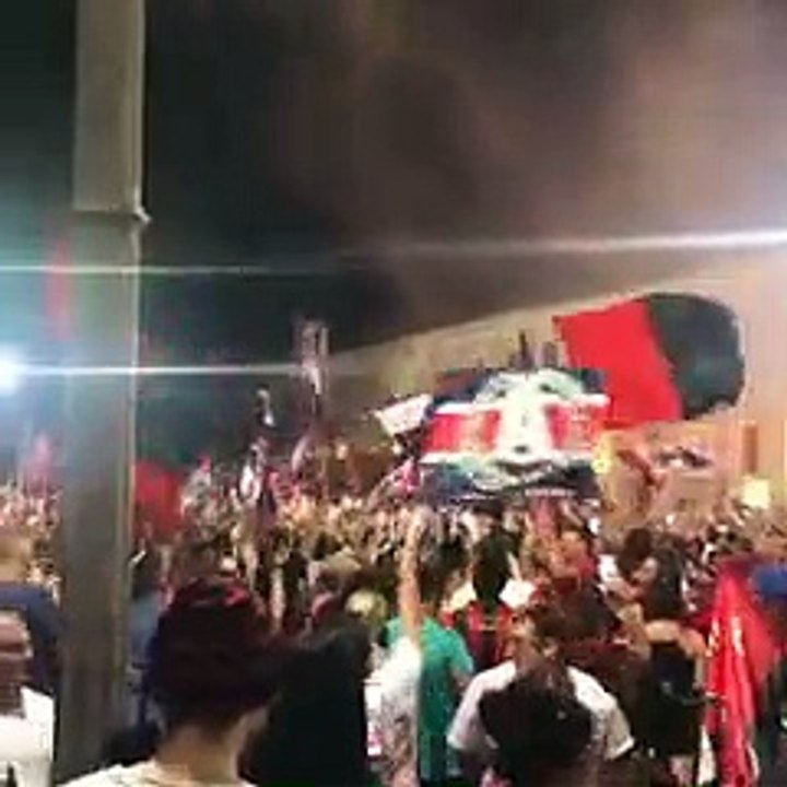 Crotone, delirio dopo la promozione in Serie A