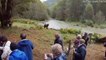 Grizzly Bear Comes Close to Tour Group