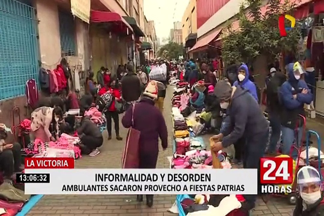 Ambulantes aprovechan Fiestas Patrias e invaden...