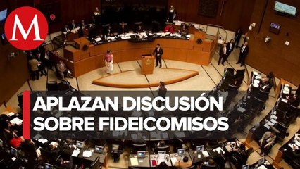 Tras acuerdo, diputados aplazan extinción de cinco fideicomisos