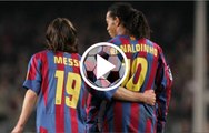 Messi & Ronaldinho: Cuando el fútbol se vestía de Dios