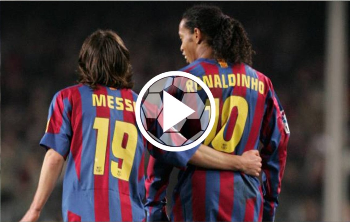 Messi & Ronaldinho: Cuando el fútbol se vestía de Dios