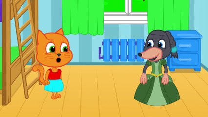 Cats Family en Français - Robes de couture à la maison Dessin Animé 2020 en Français
