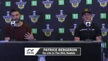 Patrice Bergeron On David Pastrnak, NHL Bubble, Bruins BLM Statement