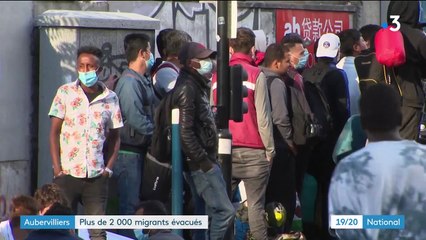 Seine-Saint-Denis : évacuation d’un camp de migrants
