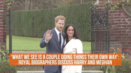 This Royal Biographer On Harry And  Meghan