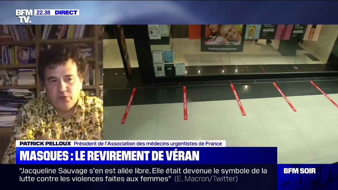 Coronavirus: Patrick Pelloux demande de rendre "le masque obligatoire partout"