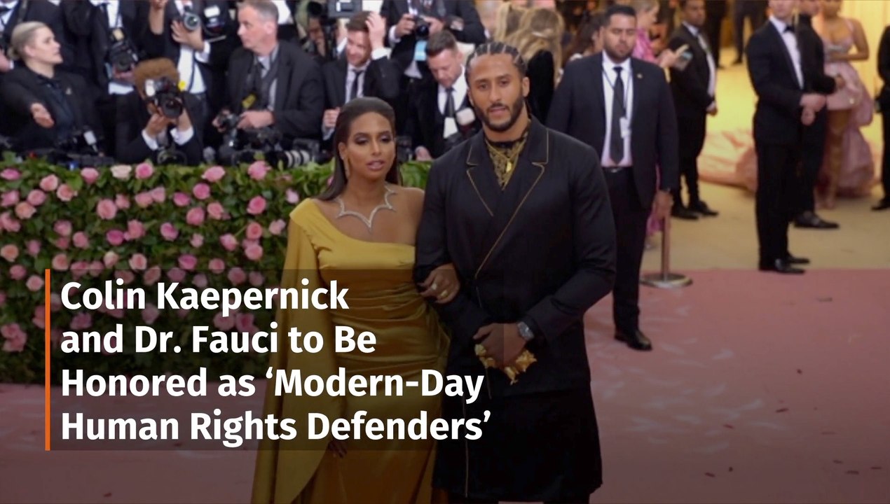 Colin Kaepernick And Dr. Fauci Share An Honor