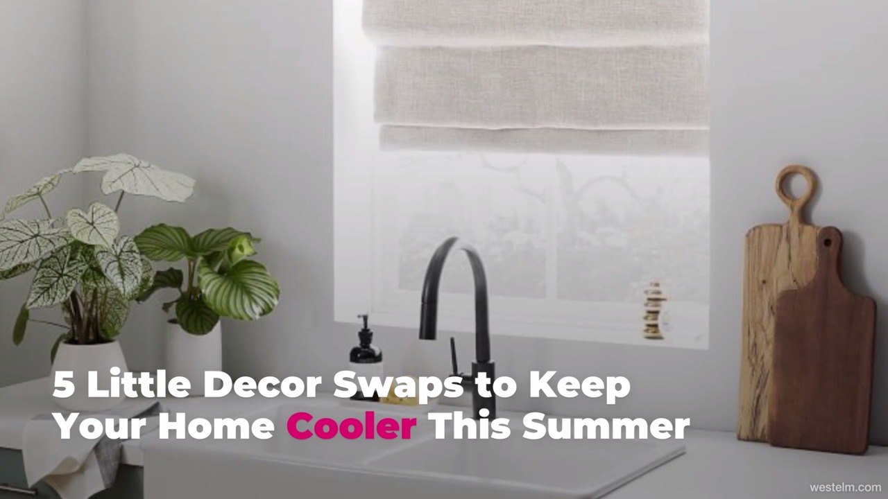 5 Little Decor Swaps to Keep Your Home Cooler This Summer