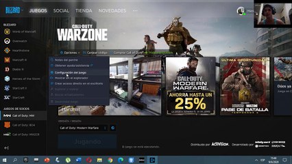 Optimizar y ganar FPS en Warzone ...Cualquier Pc ... _GTX1050_