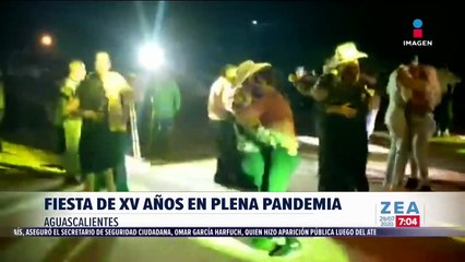 ¡Realizan fiesta de XV años en plena pandemia!