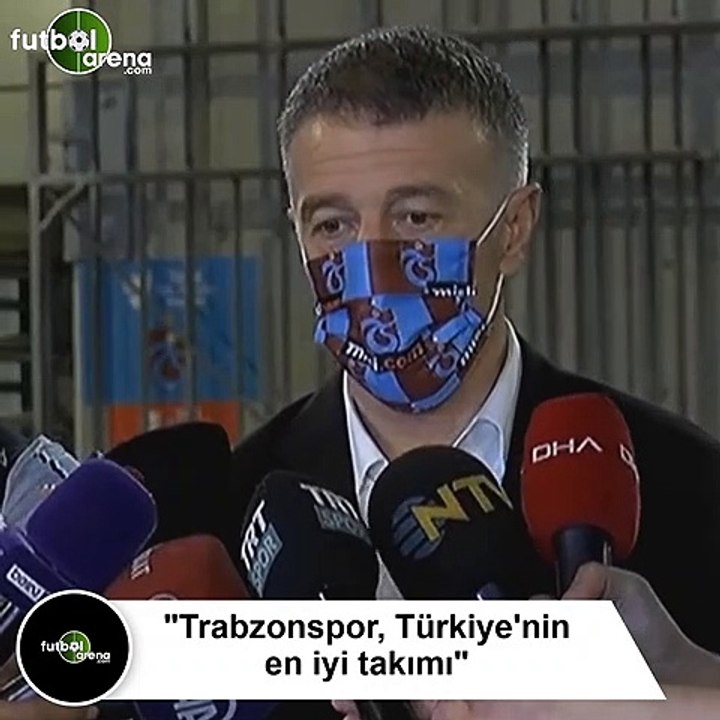 Ahmet Ağaoğlu: "Trabzonspor, Türkiye'nin en iyi takımı"