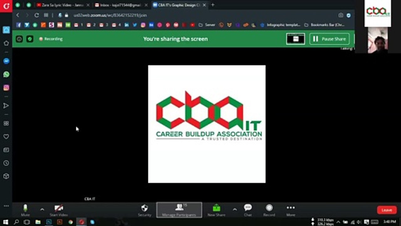 CBA IT Graphic Design Premium Course | Online Batch -116 Class-02 | Kamrul Hasan | CBA IT Institute