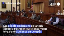 USA: Les GAFA accusés d’écraser leurs concurrents lors d’une audience au Congrès