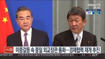 미중갈등 속 중일 외교장관 통화…경제협력 재개 추진