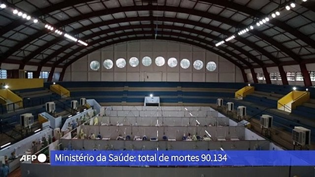 Brasil supera 90.000 mortes por COVID-19