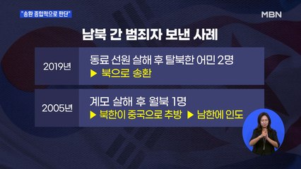 월북자 행적 CCTV에 추가 포착…통일부 "송환 요구 종합 판단"