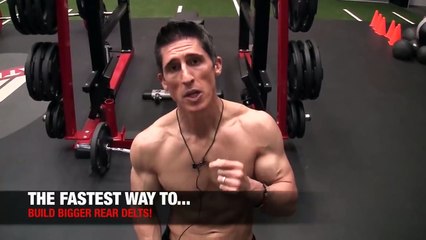 Deltoides Posterior ¡La forma MÁS RÁPIDA de Construirlos!