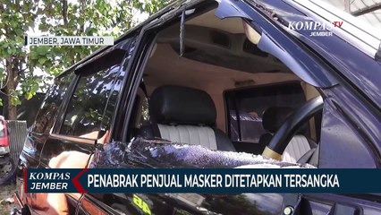 Tabrak 2 Penjual Masker Hingga Tewas, Pengemudi Mobil Tersangka