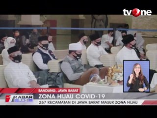 257 Kecamatan di Jawa Barat Masuk Zona Hijau