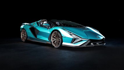 Unveiling the Lamborghini Sián Roadster