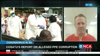 COSATU submits report on alleged PPE corruption