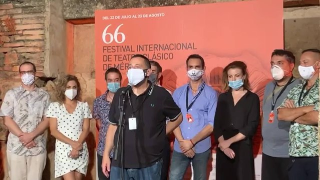 Pepón Nieto confiesa el miedo ante el estreno en el Festival de Mérida
