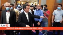 Shafie teases Musa, announces dissolution of state assembly