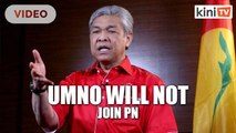Zahid- Umno wont join PN formally, but still with PN govt
