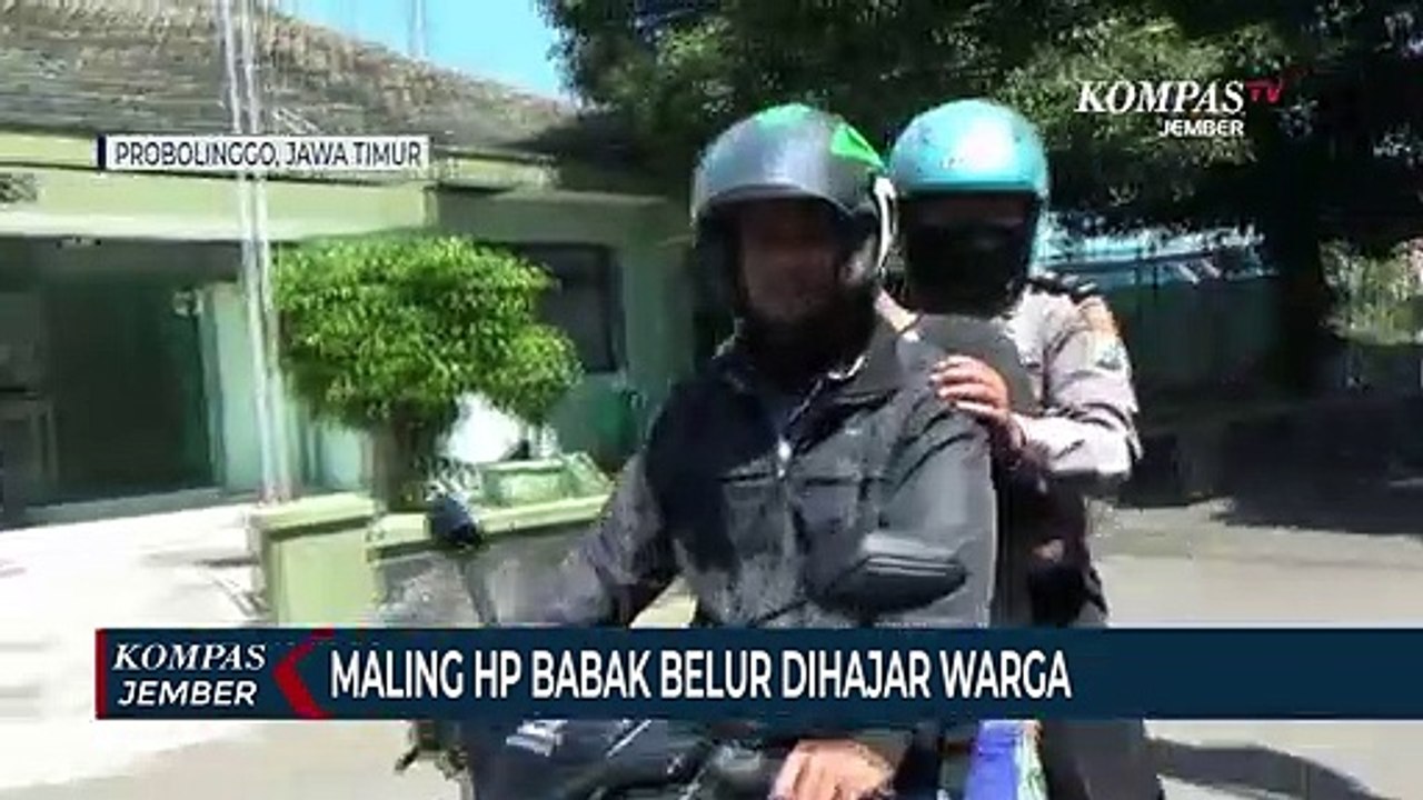 Maling HP Babak Belur Dihajar Warga
