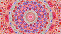 Ornate Relaxing Boho Pastel Mandala Animation (epilepsy warning)