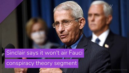 Sinclair says it won't air Fauci conspiracy theory segment, and other top stories from July 30, 2020.