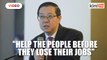Guan Eng calls on government to extend moratorium to all borrowers