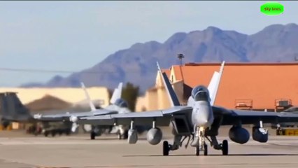 اف 35 الامريكية تدمر الدفاعات الجوية