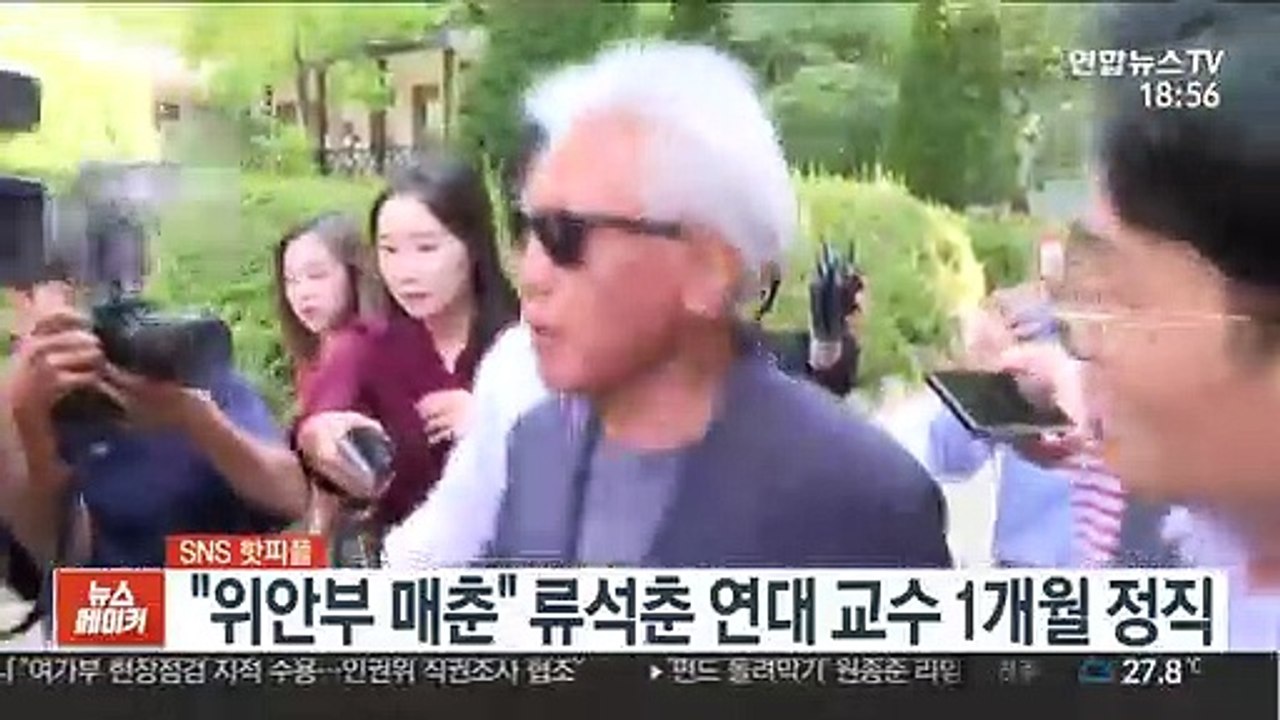 [SNS 핫피플] "위안부 매춘" 류석춘 연대 교수 1개월 정직 外
